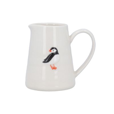 Stoneware Mini Jug 8cm - Puffin