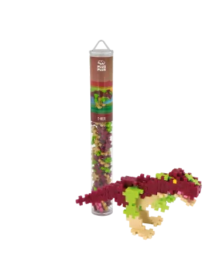Plus Plus 100 Piece Tube -T-Rex