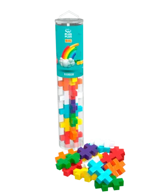Plus Plus BIG 15 Piece Tube - Rainbow