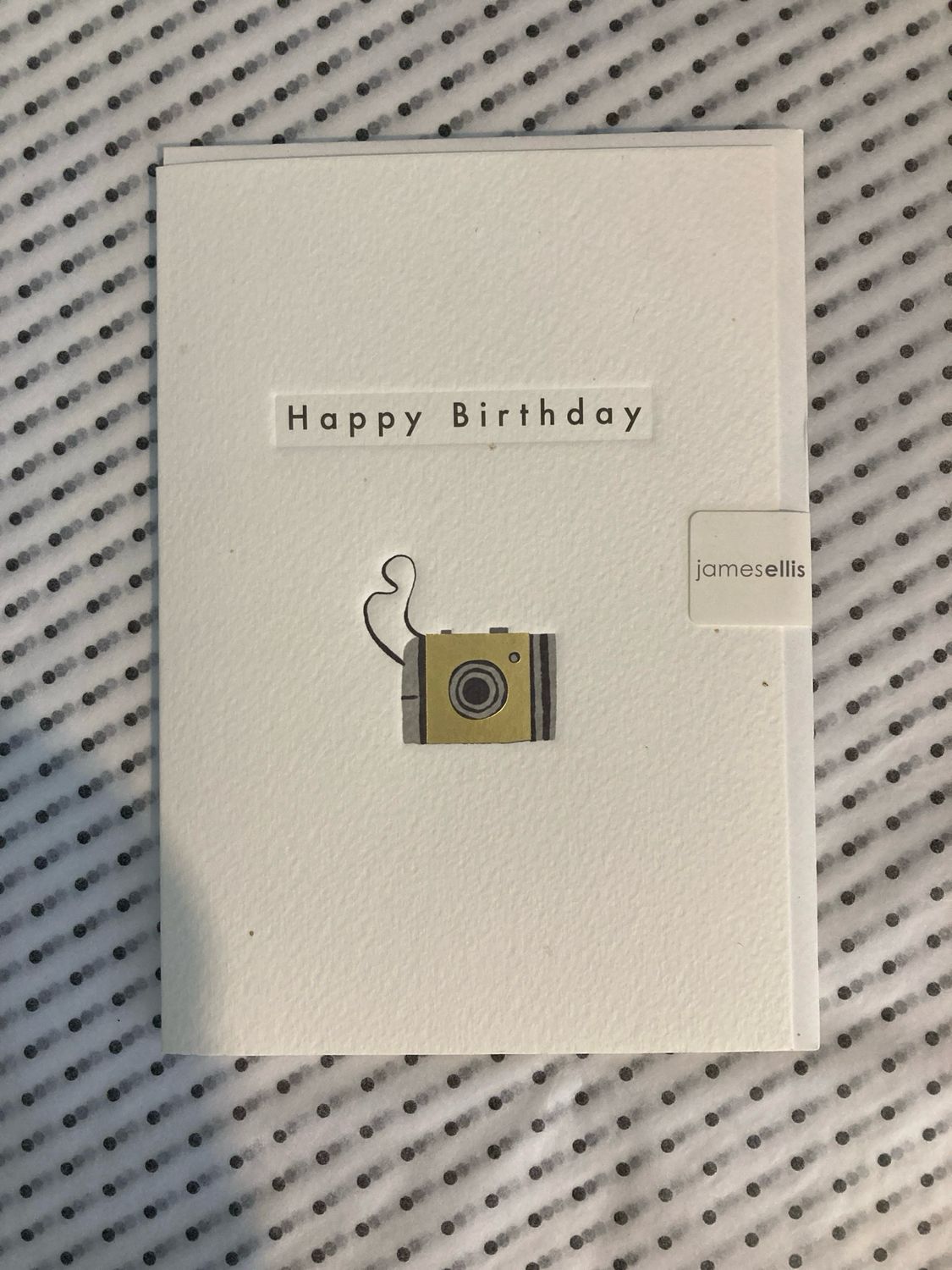 Camera Birthday Card