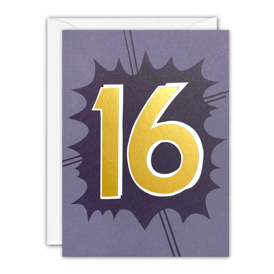 Age 16 Mini Card