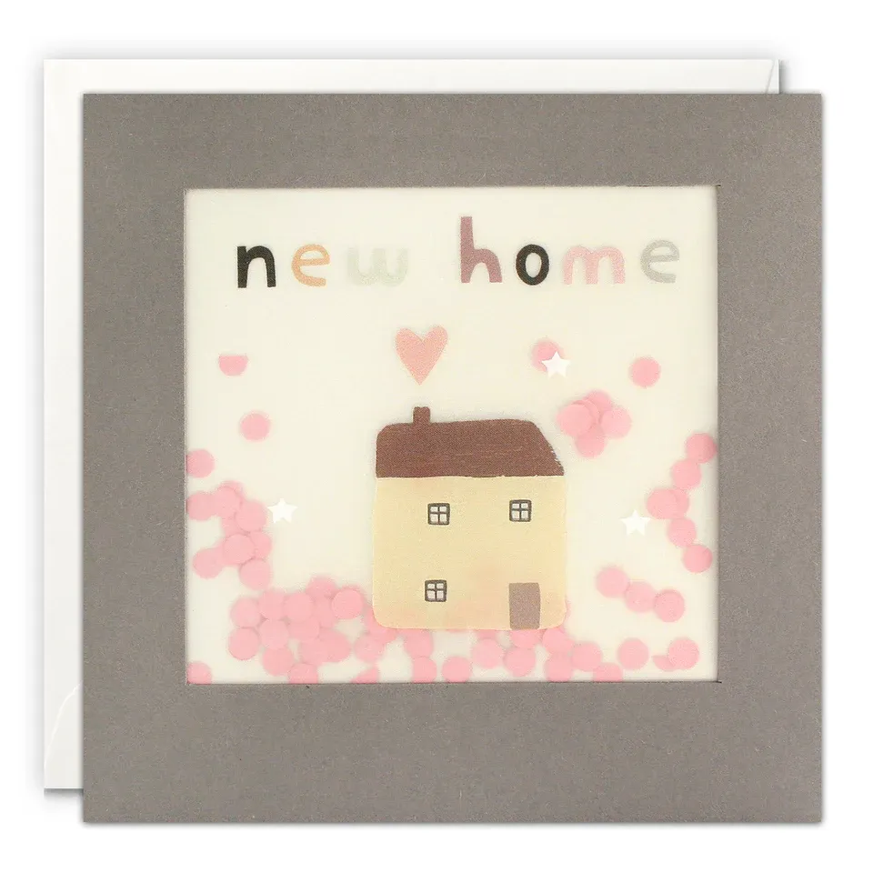 New Home Paper Shakies Card