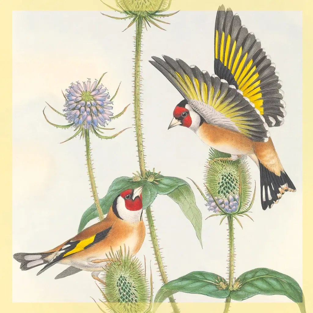 Goldfinches Card