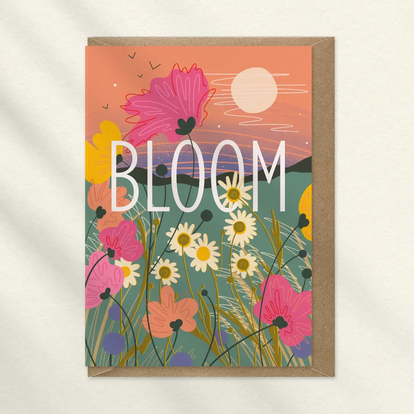 Whispers Mindful Card - Bloom