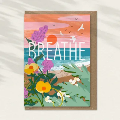 Whispers Mindful Card - Breathe