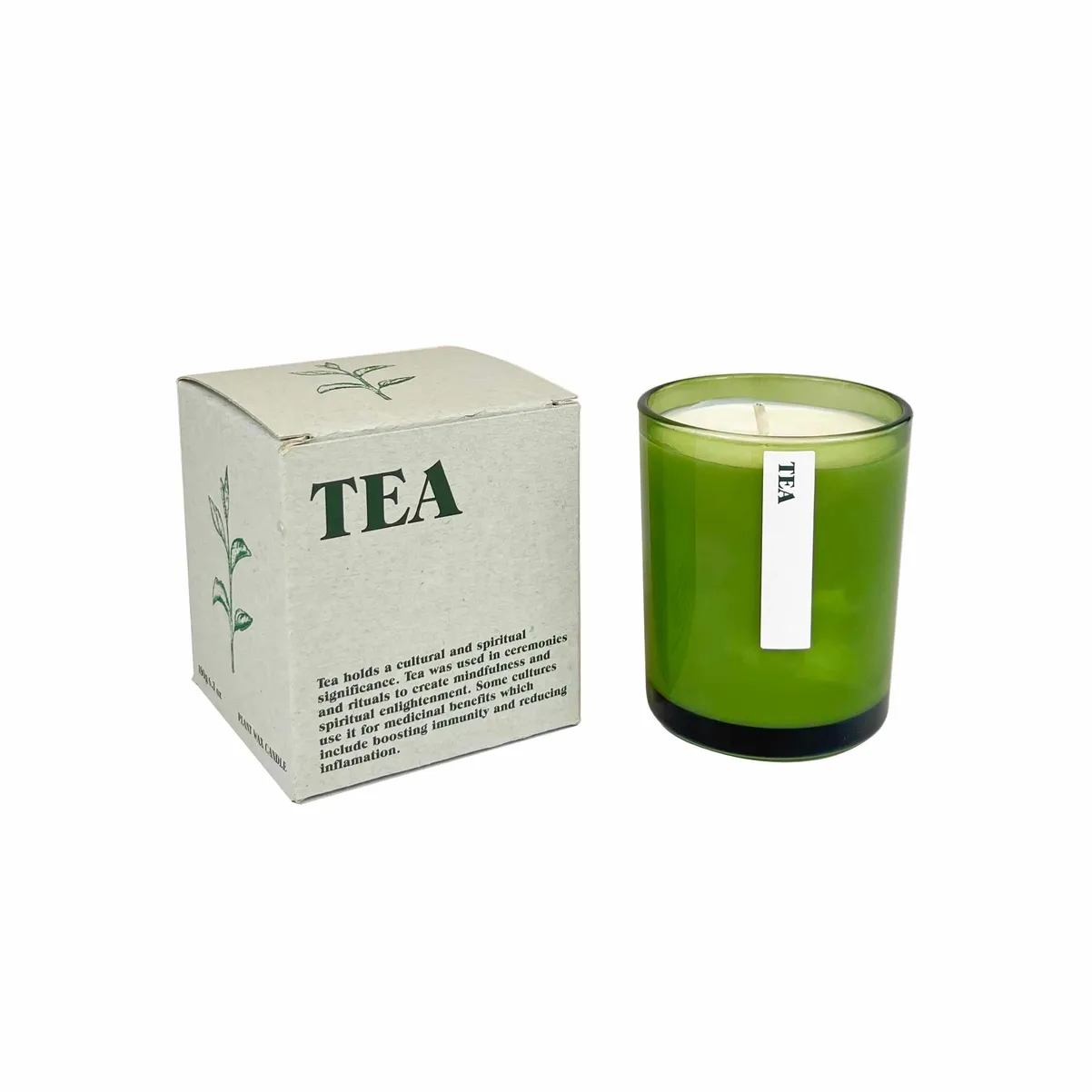 Green Botanical 20cl Candle - Tea