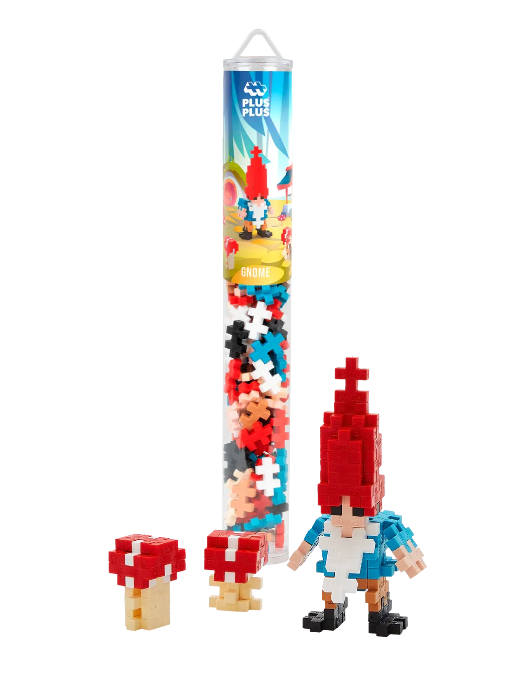Plus Plus 100 Piece Tube - Gnome