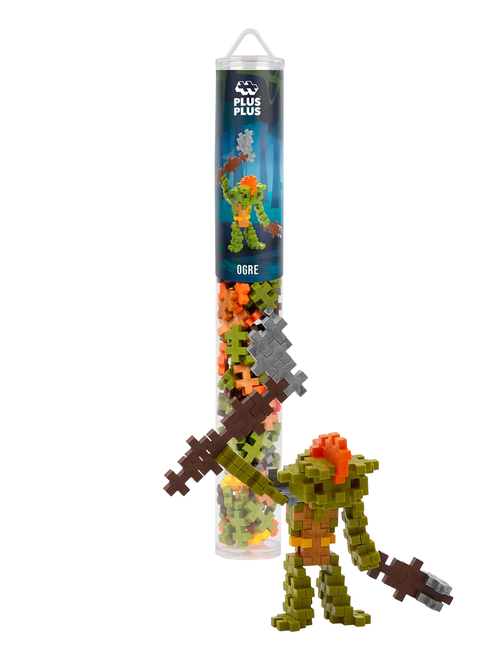Plus Plus 100 Piece Tube - Ogre