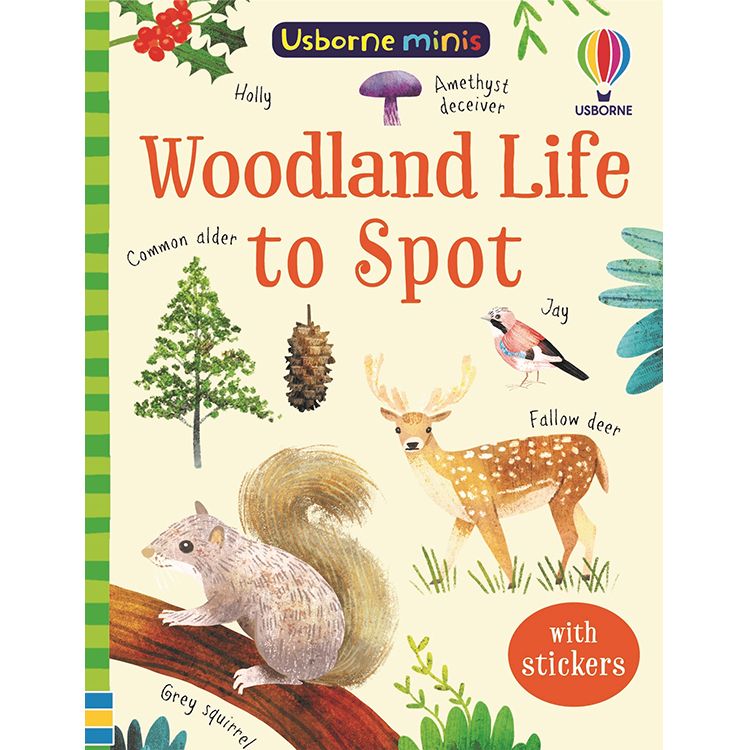 Usborne Mini Book - Woodland Life To Spot