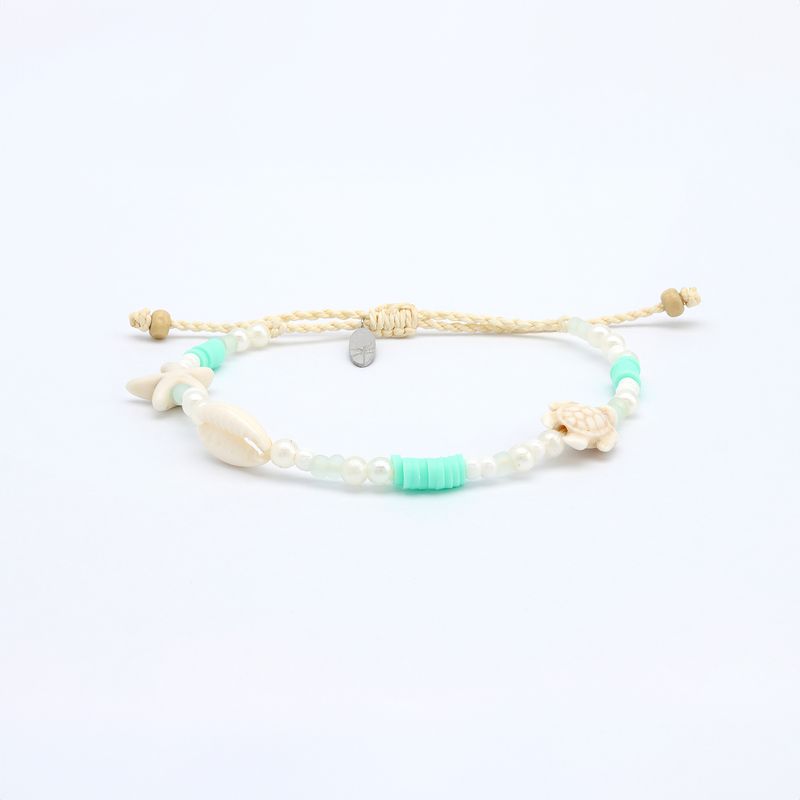 Green Turtle Charm Bracelet