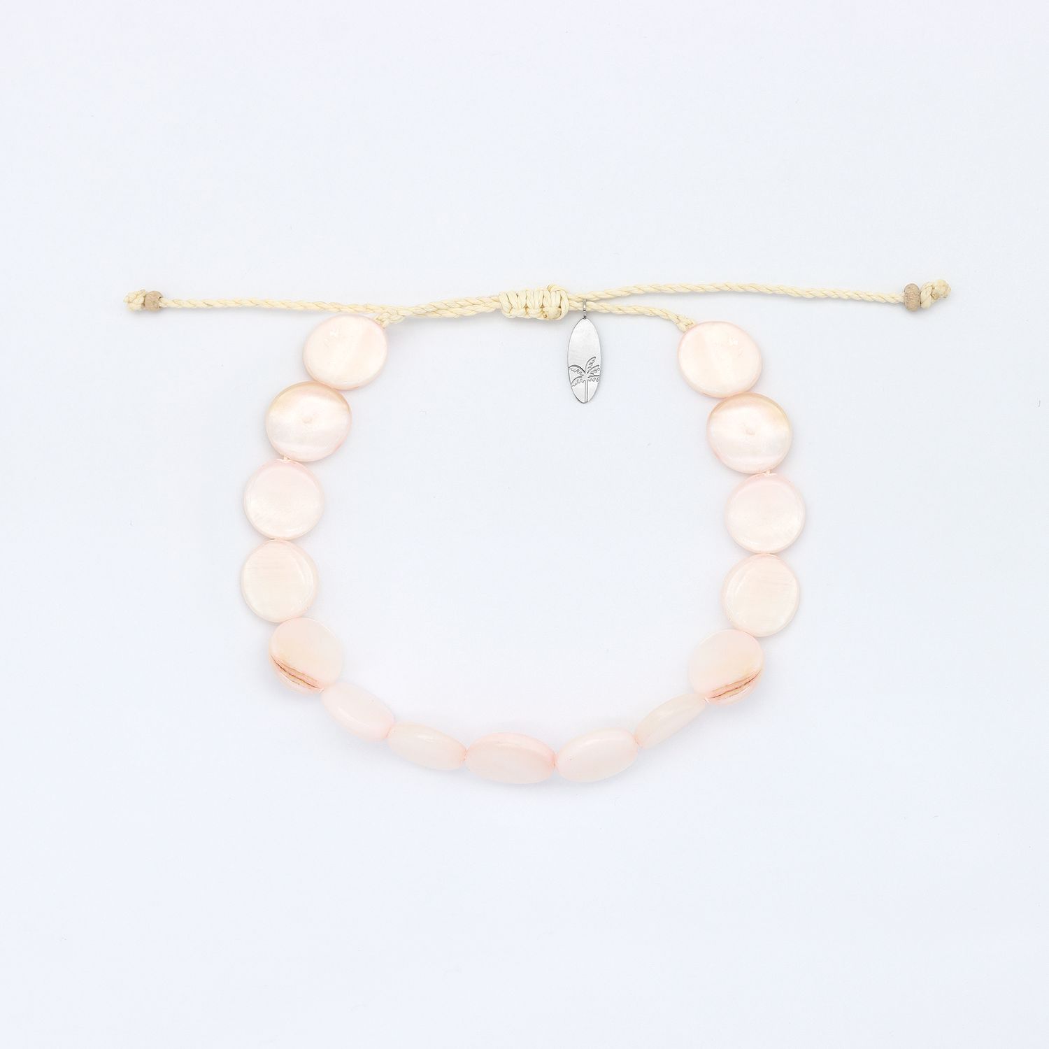 Disc Bracelet Pink