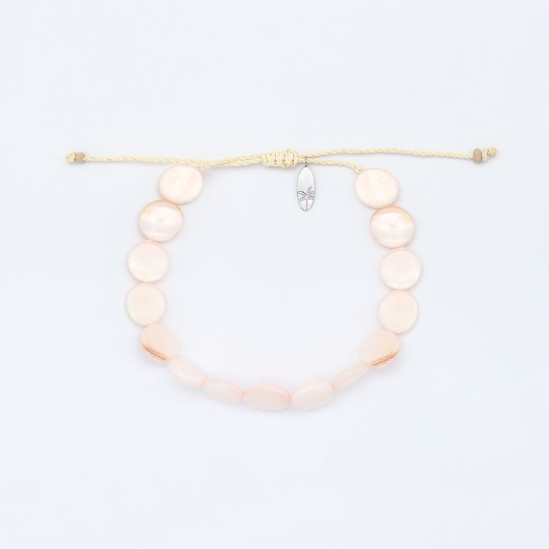 Disc Bracelet Pink