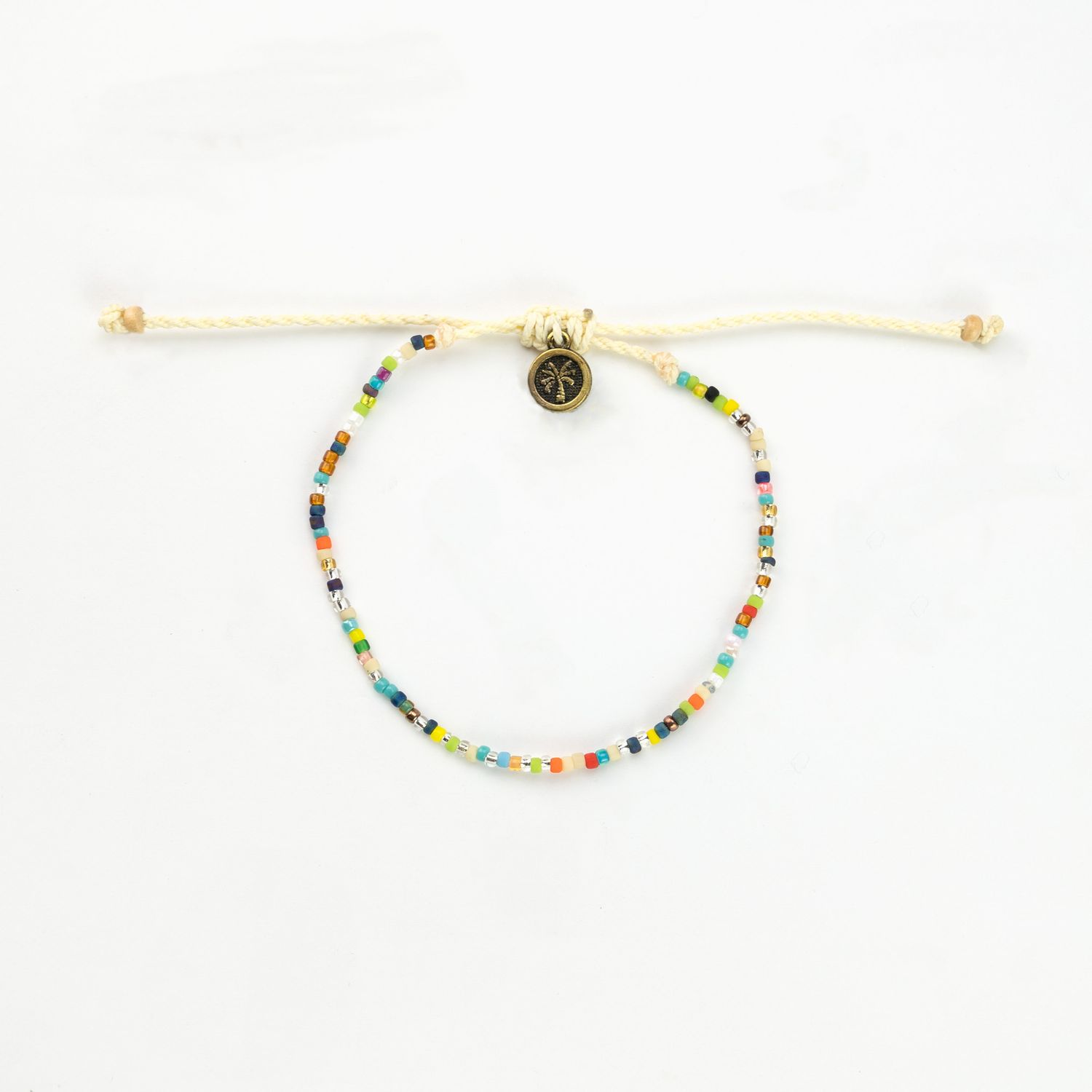 Multi Coloured Bead Bracelet