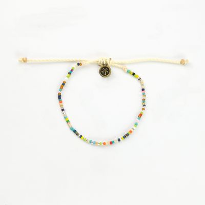 Multi Coloured Bead Bracelet