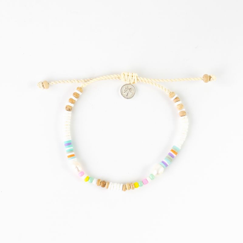 Beach Bead Bracelet Multi