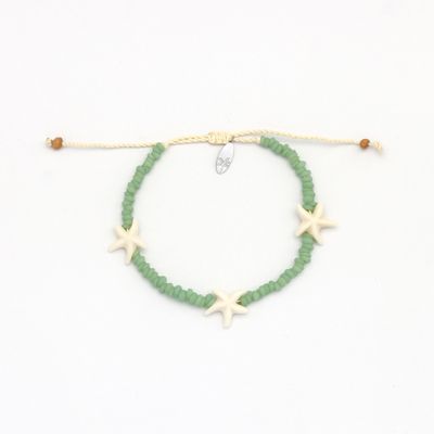 Green Starfish Bracelet