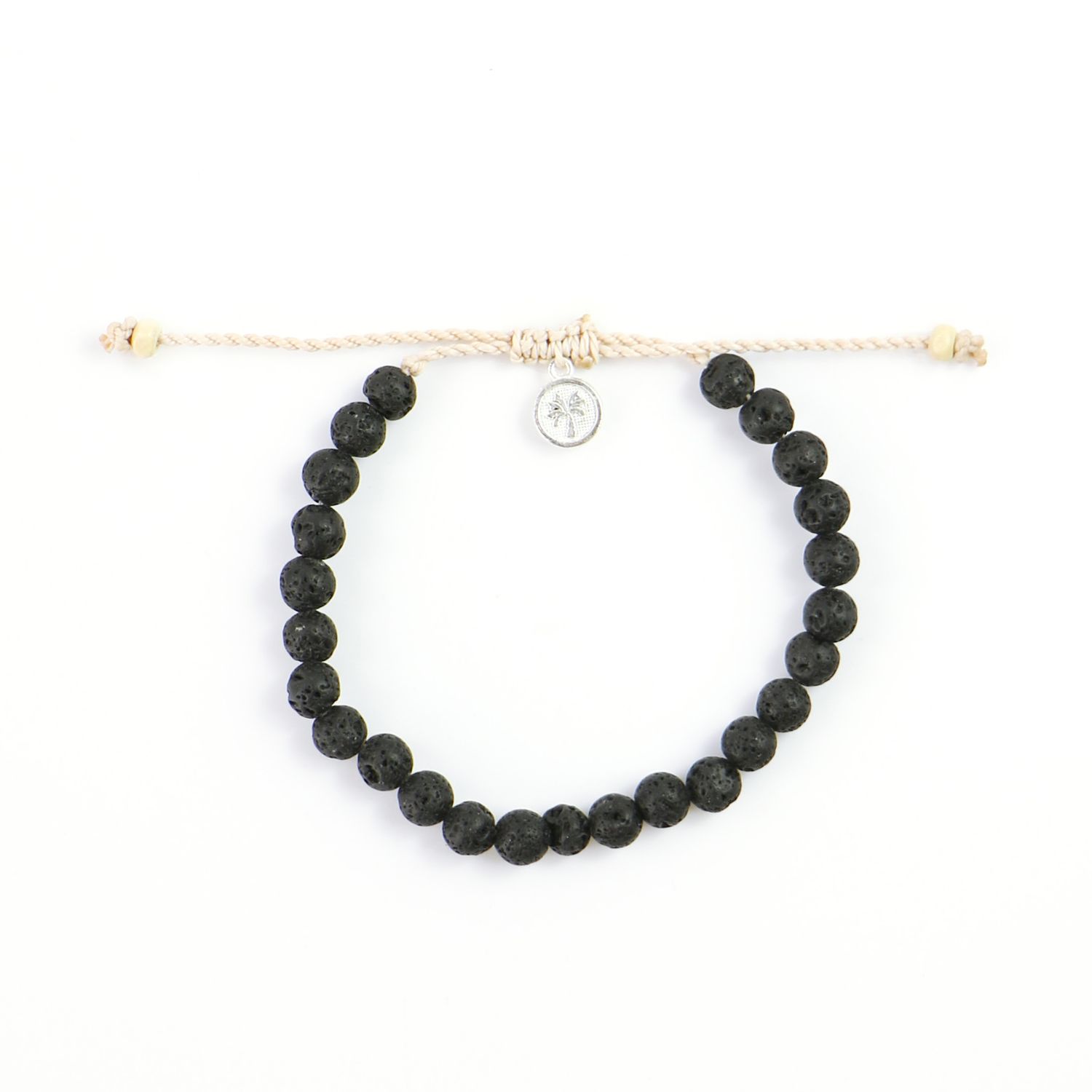 Black Bead Bracelet