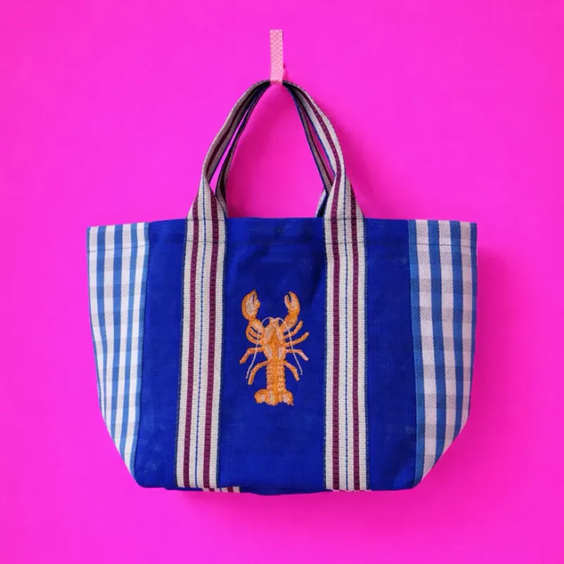 Lobster Woven Recycled Shopping Bag