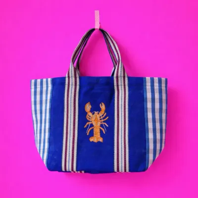 Lobster Woven Recycled Shopping Bag