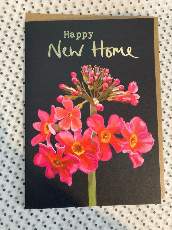 Happy New Home Primrose Card