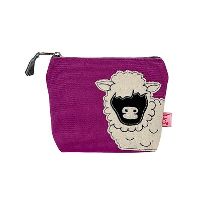 Lua Sheep Mini Purse - Magenta
