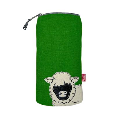 Lua Sheep Glasses Case - Forest Green