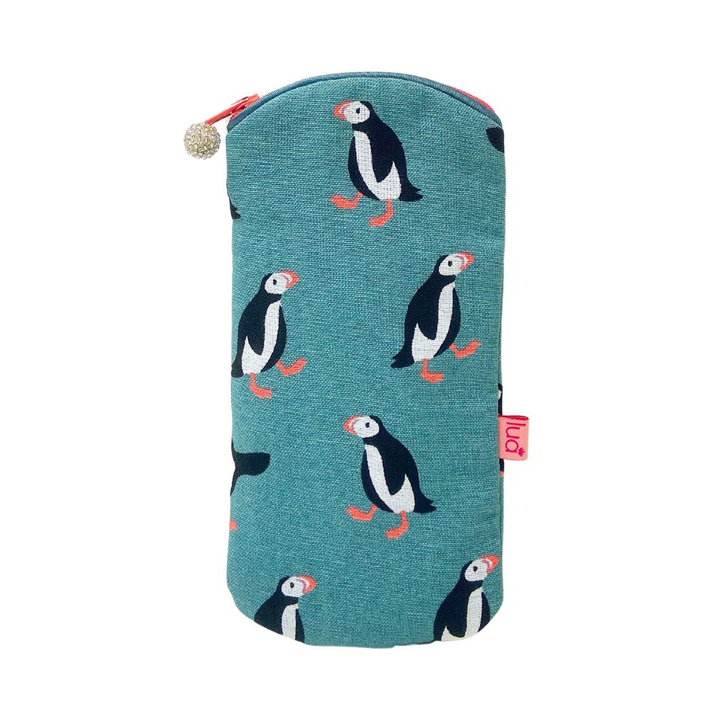 Lua Puffins Glasses Case