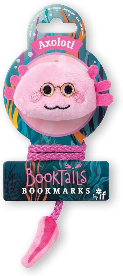 Book Tails Bookmark - Axolotl