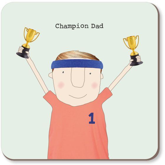 Champion Dad Coaster