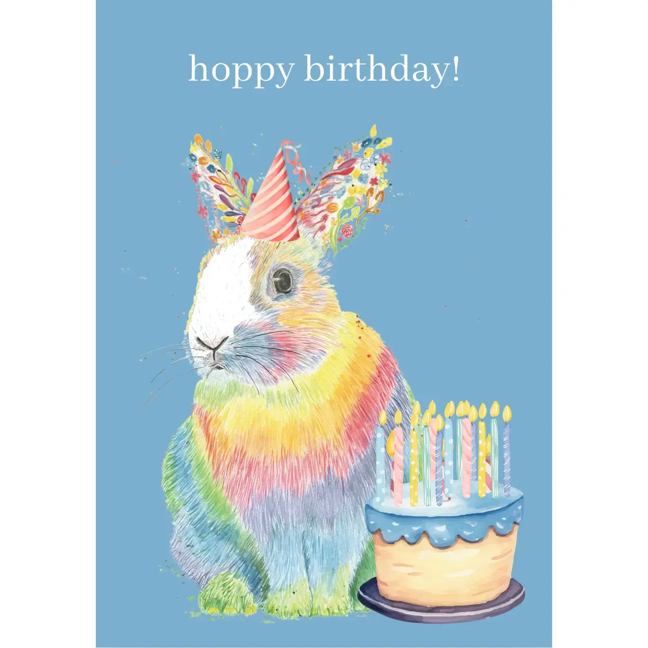 Hoppy Birthday Card
