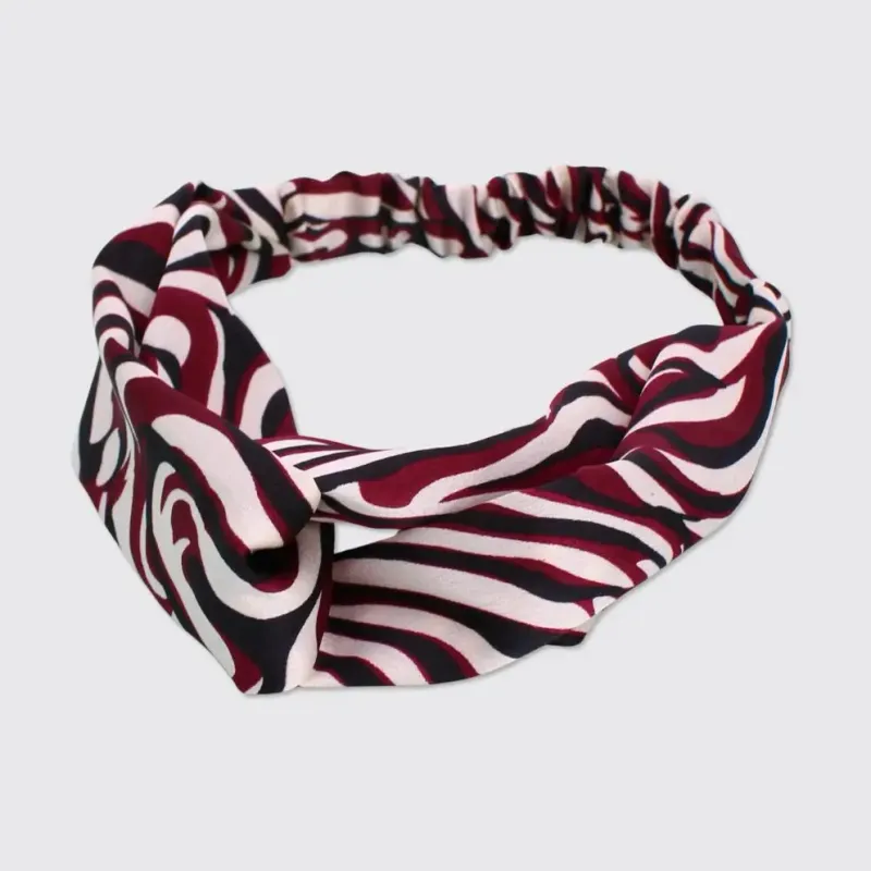 Retro Headband Red