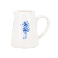Stoneware Mini Jug 8cm - Seahorse