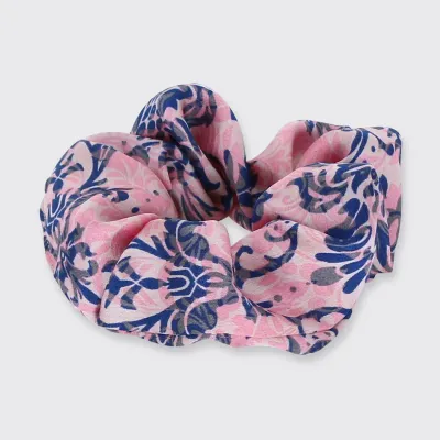 Micha Scrunchie Pink/Navy
