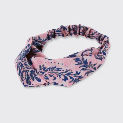 Micha Soft Headband Pink/Navy