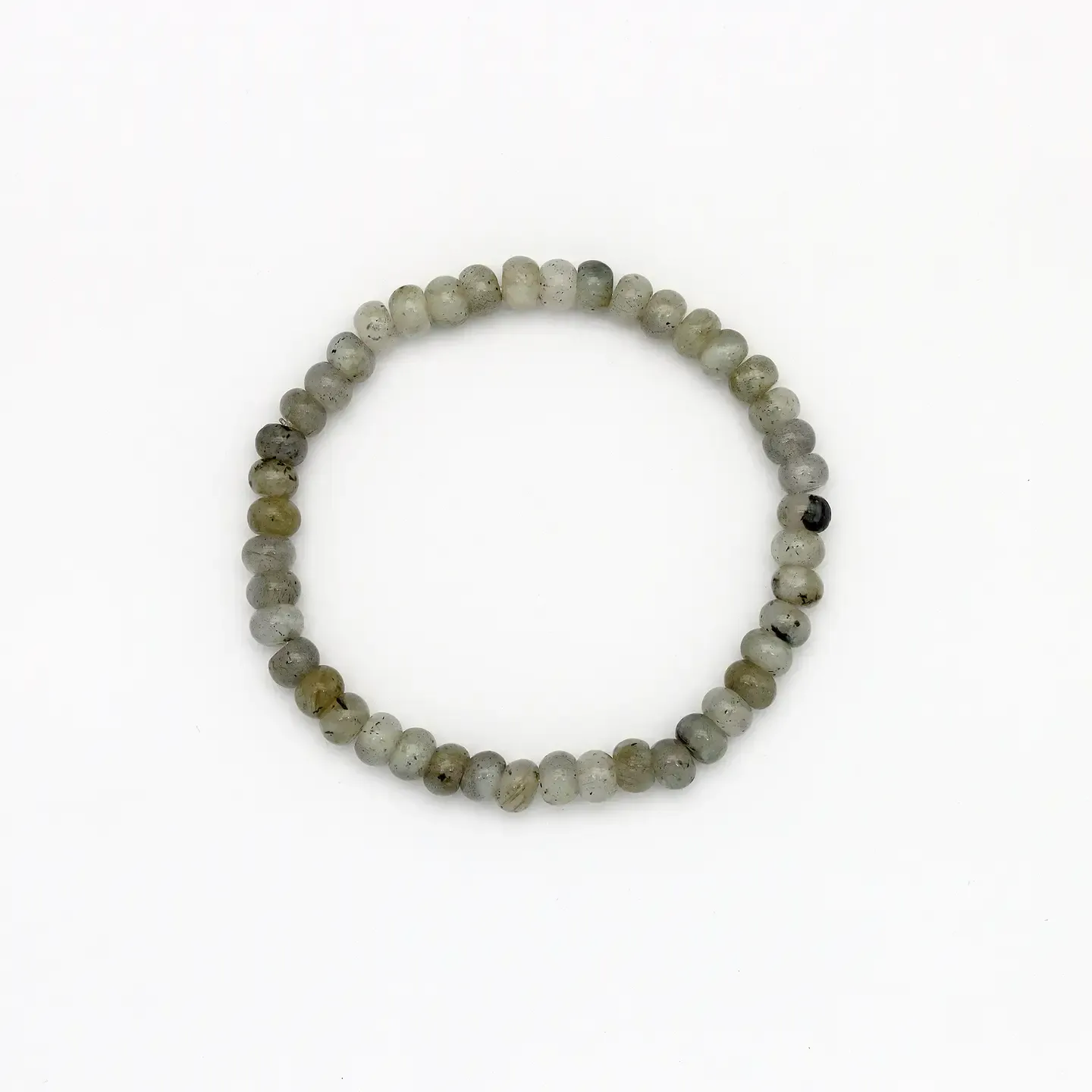 Alami Gemstone Elasticated Bracelet - Labradorite