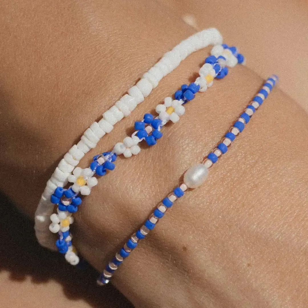 Daisy Chain Bracelet Set