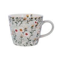Wild Daisy Grey Stoneware 9.5cm Mug