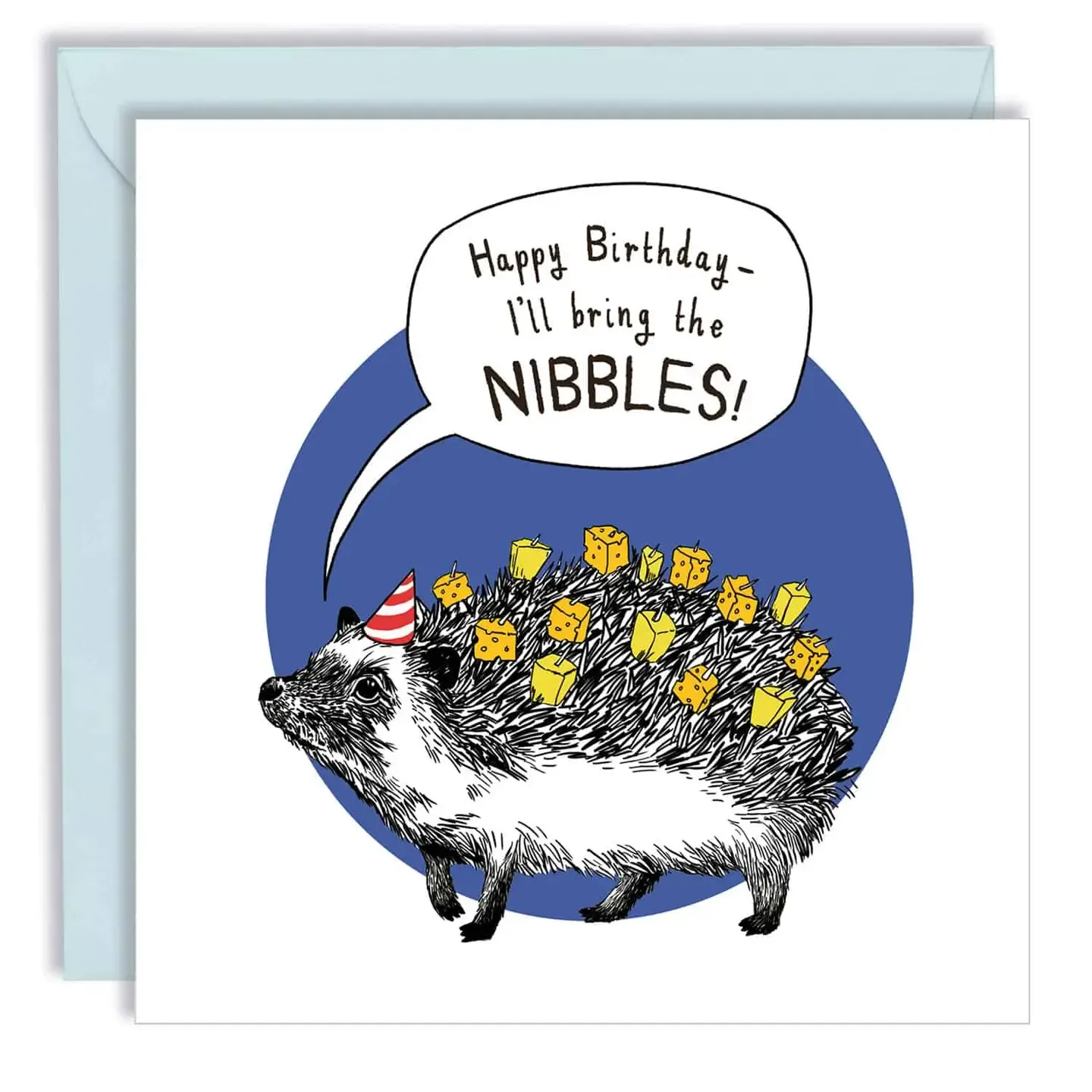 Jimbob Art Birthday Nibbles Card