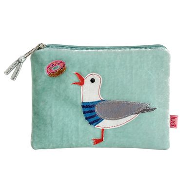 Lua Seagull &amp; Doughnut Purse - Mint