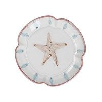 Starfish Stoneware Fluted 15cm Plate