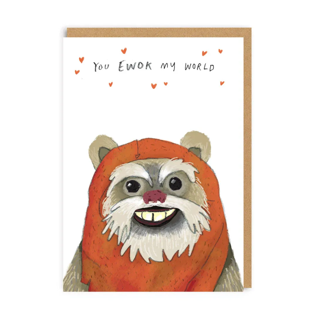 You Ewok My World Card