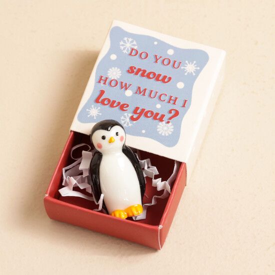 Matchbox Ceramic Token - Penguin