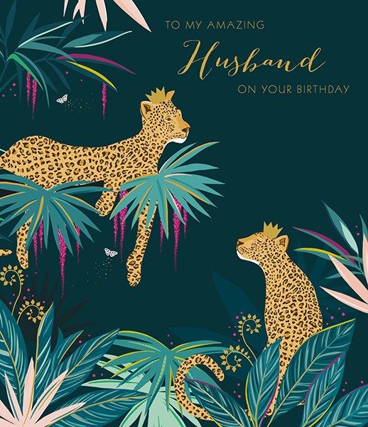 Sara Miller Husband Birthday Card