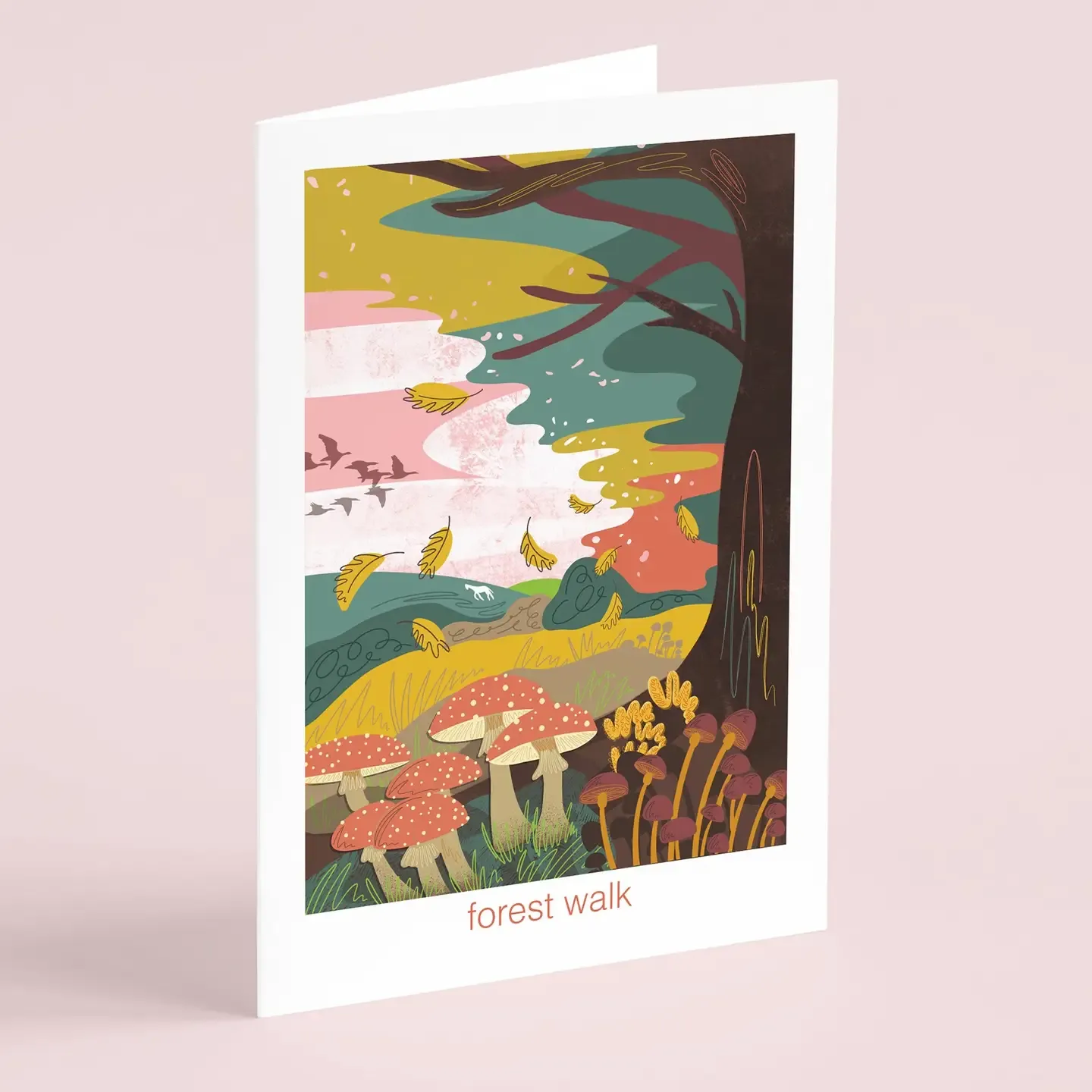 Let's Go Outside - Forest Walk Card