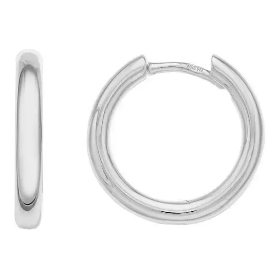 Silver Plated Huggies