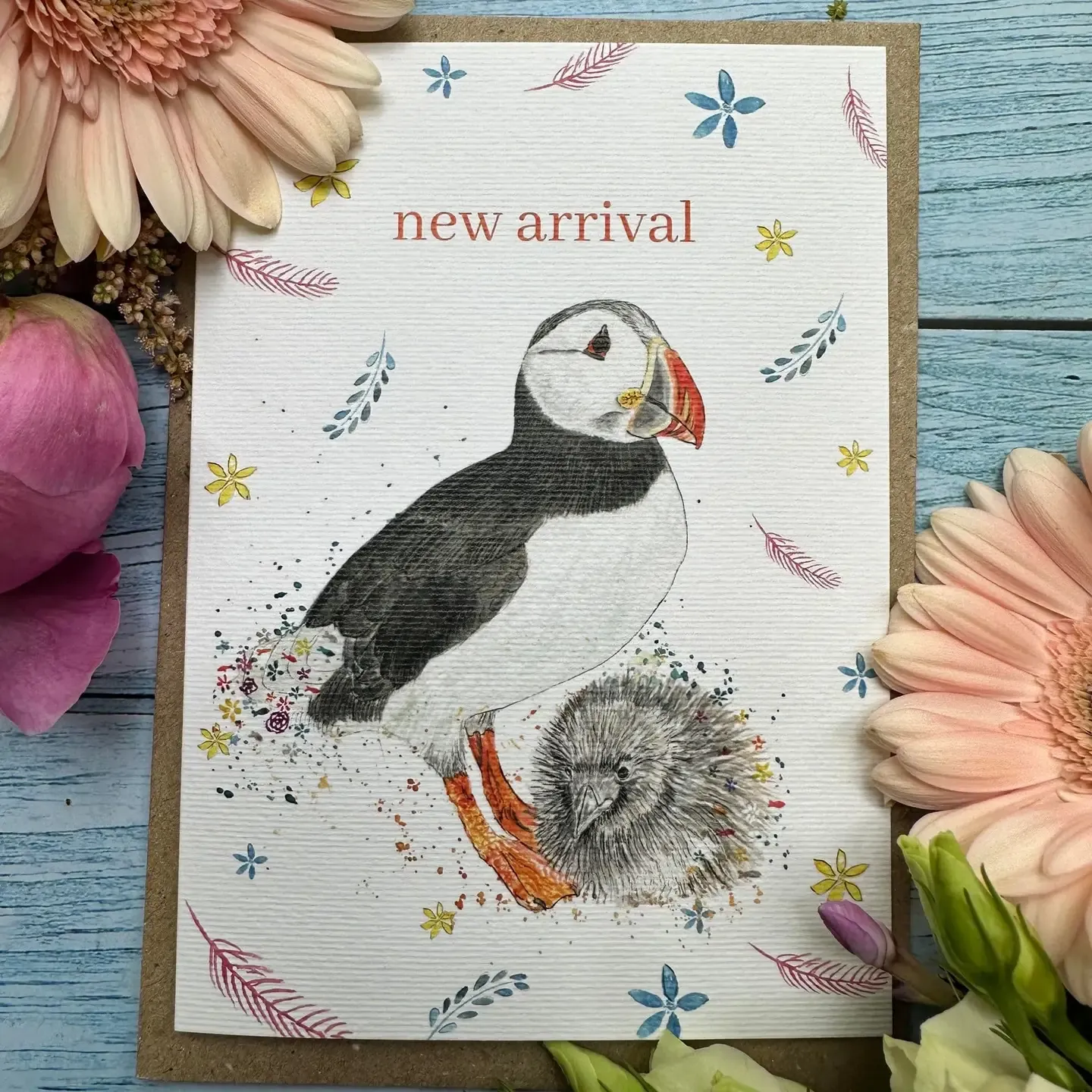 New Arrival Puffling Card