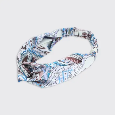 Cassidy Soft Headband - Ivy\Blue