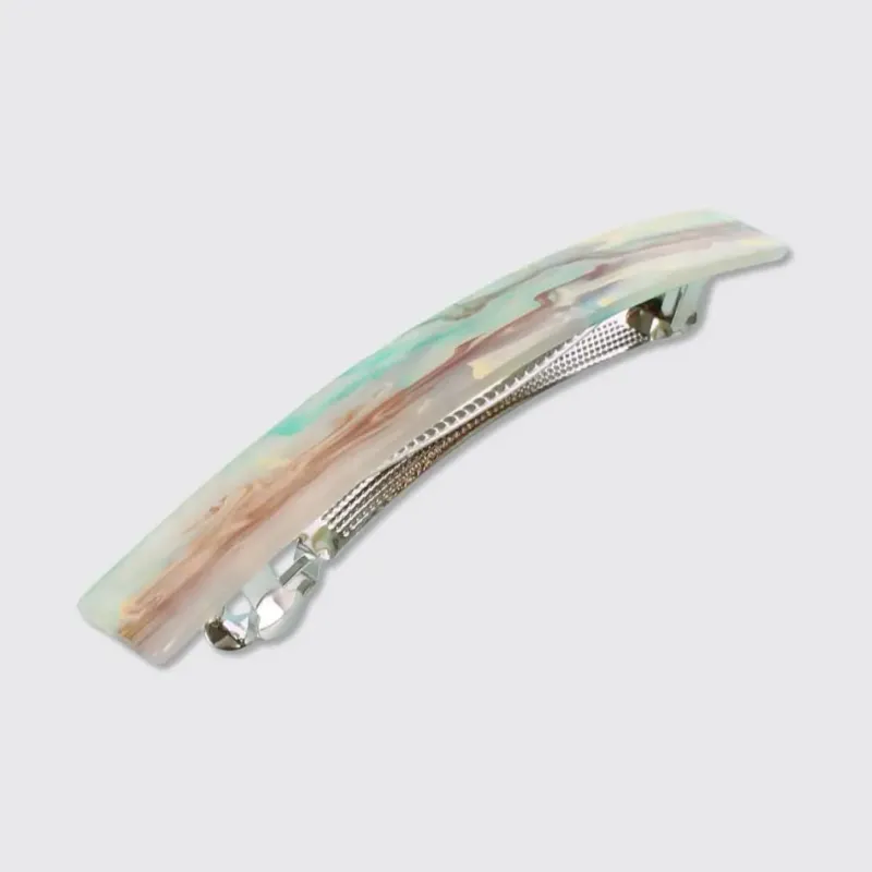 Retro Green Long Hair Clip