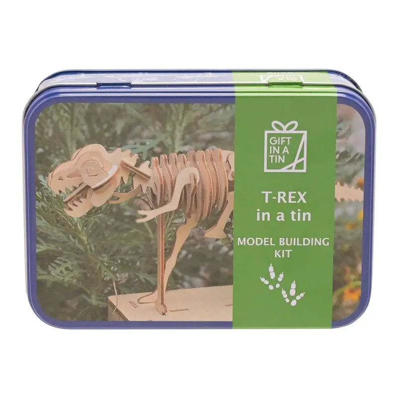 Build Your Own T-Rex In A Tin