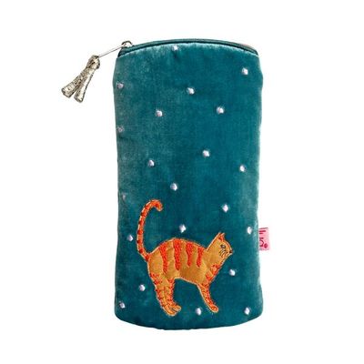 Lua Ginger Cat Glasses Case